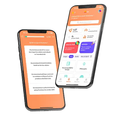 L'application Nomad Education sur smartphone